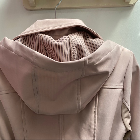 💜4/$40 Pale Pink Soft Shell Trench Raincoat - Picture 15 of 16
